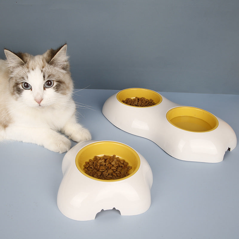 Egg-shaped Pet Bowl Drinking Water